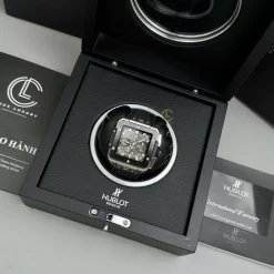 Đồng hồ Hublot Square Bang Unico 821.NM.0170.RX 821NM0170RX 42mm Titanium Ceramic Replica 1:1 – Top Quality Version