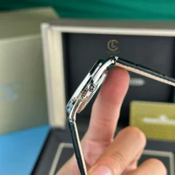 Đồng hồ Jaeger Lecoultre Master UltraThin Moon 40mm sliver Dial Steel Replica 1:1 – Top Quality Version