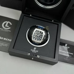 Đồng hồ Hublot Spirit Of Big Bang 642.NX.7170.RX 642NX7170RX 42mm Blue Dial Titanium Replica 1:1 – Top Quality Version