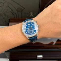 Đồng Hồ Patek Philippe Complications 5961P-001 40mm Blue Dial Steel Replica 1:1 – Top Quality Version