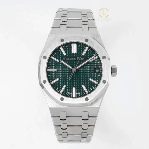 Đồng Hồ Audemars Piguet Royal Oak 15500ST 41mm Green Dial Steel Replica 1:1 – Top Quality Version