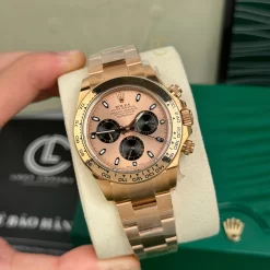 Rolex Cosmograph Daytona 116505-0009 40mm BT.4130 Rose Gold Replica 1:1 – Top Quality Version