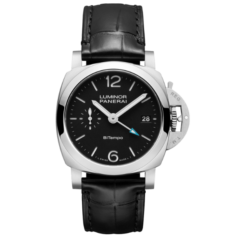 Panerai Luminor Quaranta BiTempo PAM01365 40mm Black Dial Steel Replica 1:1 - Top Quality Version