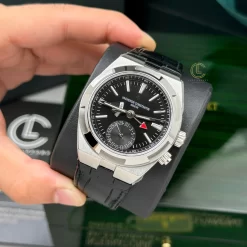 Đồng Hồ Vacheron Constantin Overseas Dual Time 7900V 41mm Black Dial Steel Replica 1:1 – Top Quality Version
