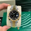 Đồng hồ Rolex Datejust M126333-0014 41mm Black Dial Yellow Gold Steel Replica 1:1 – Top Quality Version