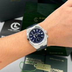 Đồng Hồ Vacheron Constantin Overseas Dual Time 7900V 41mm Blue Dial Replica 1:1 – Top Quality Version