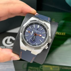 Đồng Hồ Vacheron Constantin Overseas Dual Time 7900V 41mm Blue Dial Steel Replica 1:1 – Top Quality Version