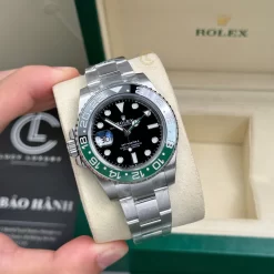 Đồng hồ Rolex GMT-Master II Sprite M126720VTNR-0002 40mm Steel Replica 1:1 – Top Quality Version