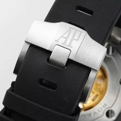 Đồng hồ Audemars Piguet Royal Oak Offshore Diver 15707 42mm Black Dial Ceramic Replica 1:1 – Top Quality Version