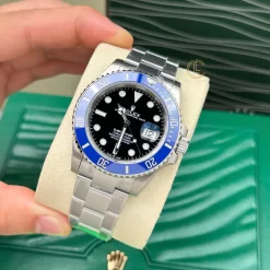 Đồng Hồ Rolex Submariner 126619LB 40mm Black Dial Steel Replica 1:1 – Top Quality Version