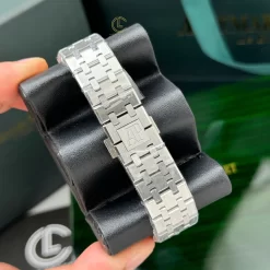 Đồng Hồ Audemars Piguet Royal Oak 37mm 15550ST.OO White Dial Steel Replica 1:1 – Top Quality Version