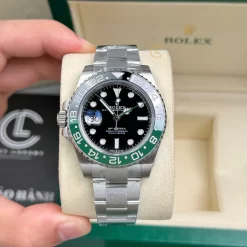 Đồng hồ Rolex GMT-Master II Sprite M126720VTNR-0002 40mm Steel Replica 1:1 – Top Quality Version