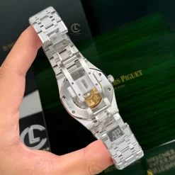 Đồng hồ Audemars Piguet Royal Oak Frosted Gold 15410BC.GG.1224BC.01 41mm Blue Dial Steel Replica 1:1 – Top Quality Version