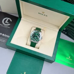 Đồng Hồ Rolex Submariner Date Hulk 116610LV 40mm Rubber Steel Replica 1:1 – Top Quality Version