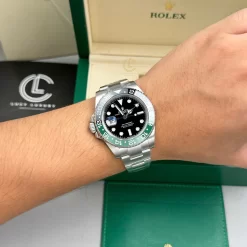 Đồng hồ Rolex GMT-Master II Sprite M126720VTNR-0002 40mm Steel Replica 1:1 – Top Quality Version