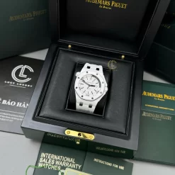 Đồng hồ Audemars Piguet Royal Oak Offshore Diver 15707 42mm White Dial Ceramic Replica 1:1 – Top Quality Version