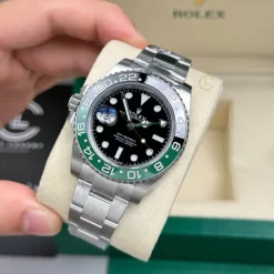 Đồng hồ Rolex GMT-Master II Sprite M126720VTNR-0002 40mm Steel Replica 1:1 – Top Quality Version