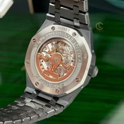Đồng Hồ Audemars Piguet Royal Oak Perpetual Calendar 26579CE.OO.1225CE.01 Black Ceramic 41mm Replica 1:1 – Top Quality Version