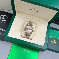 Rolex Datejust 126331-0010 41mm Sundust Dial Rose Gold Steel Replica 1