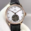 Đồng hồ IWC Portugieser Tourbillon IW545801 42mm White Dial Rose Gold Replica 1:1 – Top Quality Version