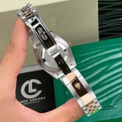 Đồng hồ Rolex Datejust Wimbledon M126331-0016 41mm Rose Gold Steel Replica 1:1 – Top Quality Version