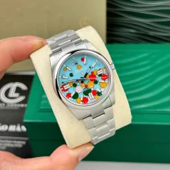 Đồng hồ Rolex Oyster Perpetual M126000-0009 36mm elebration Dial Replica 1:1 – Top Quality Version