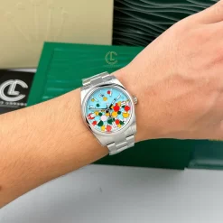 Đồng hồ Rolex Oyster Perpetual M126000-0009 36mm elebration Dial Replica 1:1 – Top Quality Version