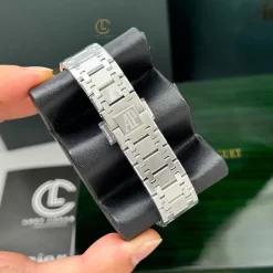 Đồng Hồ Audemars Piguet Royal Oak Jumbo Extra-Thin 15206PT.OO.1240PT.01 39mm Black Dial Replica 1:1 – Top Quality Version