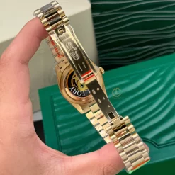 Đồng Hồ Rolex Day-Date 128238-0132 champagne Dial Yellow Gold Replica 1:1 – Top Quality Version