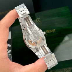 Đồng Hồ Audemars Piguet Royal Oak Jumbo Extra-Thin 15202BC.OO.1240BC.01 39mm Yellow Dial Replica 1:1 – Top Quality Version