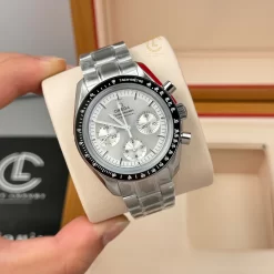 Đồng Hồ Omega Speedmaster Moon Watch 310.30.42.50.04.001 42mm White Dial Replica 1:1 – Top Quality Version