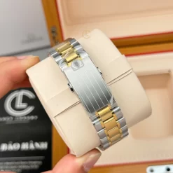 Đồng hồ Omega Speedmaster Moonwatch Professional 310.20.42.50.02.001 42mm White Dial Demi Yellow Gold Replica 1:1 – Top Quality Version