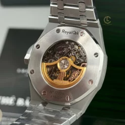 Đồng Hồ Audemars Piguet Royal Oak 15407ST.OO 41mm Skeleton Dial Steel Replica 1:1 – Top Quality Version