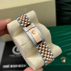 Đồng Hồ Rolex Datejust 126231 36mm Chocolate Dial Rose Gold Replica 1:1 – Top Quality Version