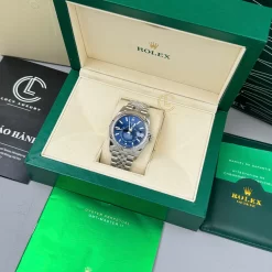 Đồng Hồ Rolex Sky-Dweller White Gold 336934-0006 42mm Blue Dial Replica 1:1 – Top Quality Version