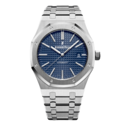 Audemars Piguet Royal Oak 15400ST 41mm Blue Dial Stainless Steel Blue Dial Replica 1:1 - Top Quality Version
