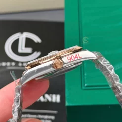 Đồng Hồ Rolex Datejust 126231 36mm MOP Dial Rose Gold Replica 1:1 – Top Quality Version