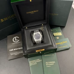 Audemars Piguet Royal Oak 15450ST.OO.1256ST.03 37mm Blue Dial