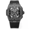 Hublot Spirit Of Bigbang 45mm Black Ceramic Full Diamond Replica 1:1 – Top Quality Version