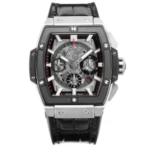 Hublot Spirit Of Bigbang Titanium Black Dial 45mm Replica 1:1 – Top Quality Version