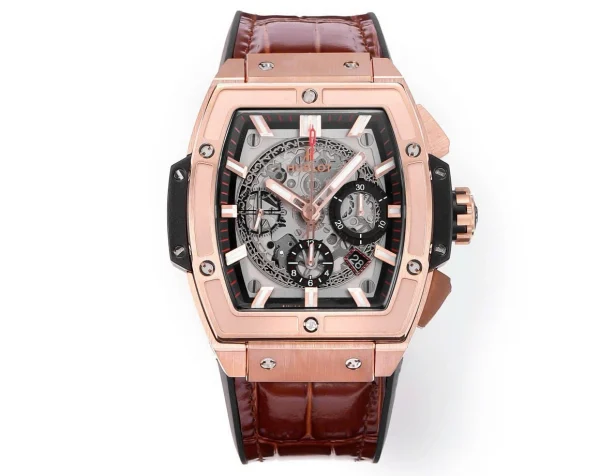 Hublot Spirit Of Bigbang Rose Gold Black Dial 45mm Replica 1:1 – Top Quality Version