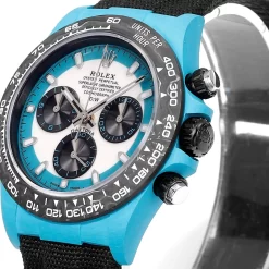 Rolex Daytona DIW Cacbon Tifany “CELESTE INVERT” 40mm Replica 1:1 – Top Quality Version