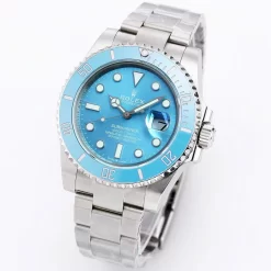 Rolex submariner 40mm Tifany BLAKEN Ice Blue 40mm Replica 1:1 – Top Quality Version