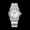 Audemars Piguet AP77350 White Dial Benzel Diamond CZ 34mm For Lady Replica 1:1 – Top Quality Version