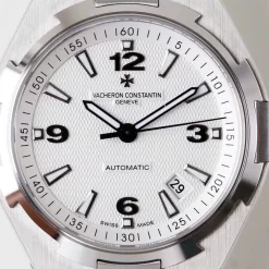 Vacheron Constantin Overseas White Dial Number Roman 42mm Replica 1:1 – Top Quality Version