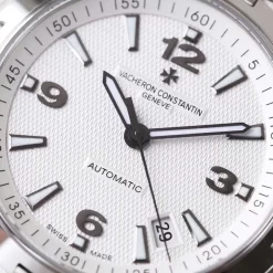 Vacheron Constantin Overseas White Dial Number Roman 42mm Replica 1:1 – Top Quality Version