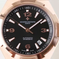Vacheron Constantin Overseas Rose Gold Black Dial Number Roman 42mm Replica 1:1 – Top Quality Version