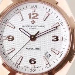 Vacheron Constantin Overseas Rose Gold White Dial Number Roman 42mm Replica 1:1 – Top Quality Version