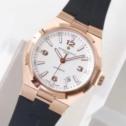 Vacheron Constantin Overseas Rose Gold White Dial Number Roman 42mm Replica 1:1 – Top Quality Version