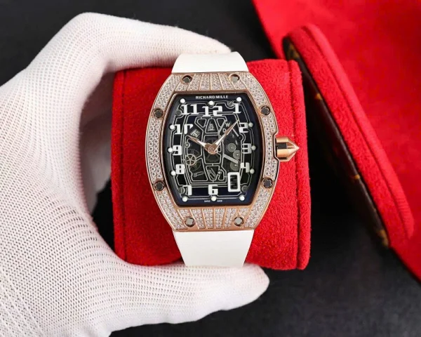 Richard Mille RM67-02 Full Diamond CZ Rose Gold Replica 1:1 – Top Quality Version